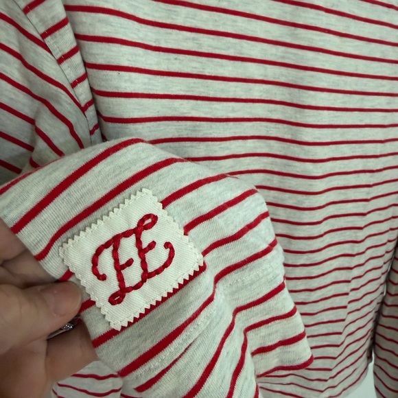 Red and Oatmeal striped top by Eleven Eleven - Picture 3 of 3